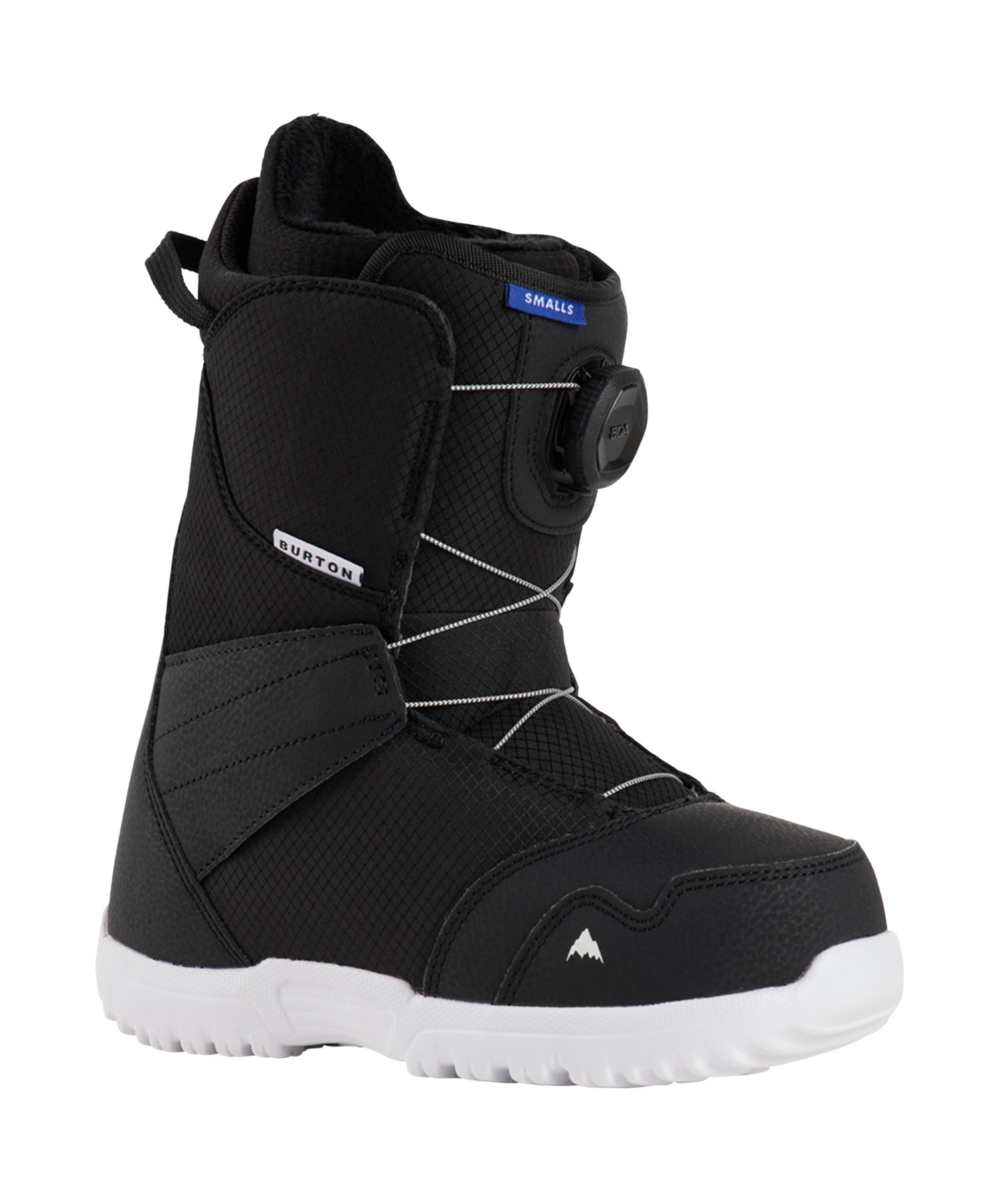 BURTON バートン スノーボード ブーツ キッズ ジュニア SMALLS BOA ムラサキスポーツ 24-25モデル LL E23(BLK-22.0cm)