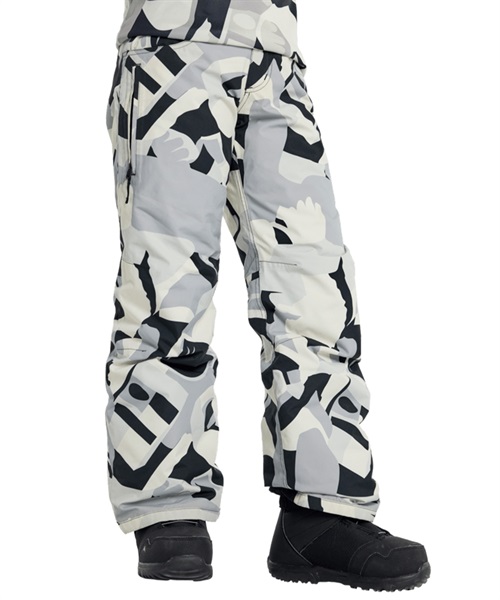 BURTON バートン スノーボード ウェア パンツ キッズ Boys' Barnstorm 2L Pants 20552105 23-24モデル(TrueBlackCosmoblock-XS)