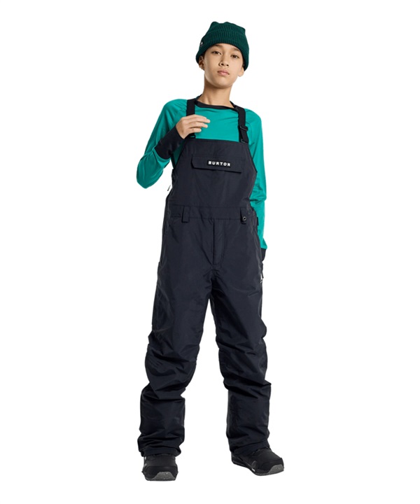 BURTON バートン スノーボード ウェア パンツ キッズ ユース ビブパンツ PT KD SKYLAR BIB ムラサキスポーツ 24-25モデル LL J10