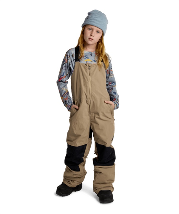 BURTON バートン スノーボード ウェア パンツ キッズ ユース ビブパンツ PT KD SKYLAR BIB ムラサキスポーツ 24-25モデル LL J10