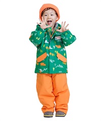 スノーボード ウェア 2点セット キッズ RESEEDA レセーダ TODDLER SUIT RES56005 23-24モデル ムラサキスポーツ KK I21(GRNORN-100cm)