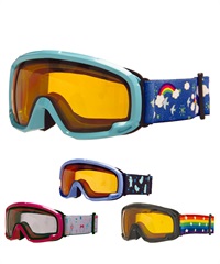 スノーボード ゴーグル キッズ MINE マイン JUNIOR GOGGLE MC-100 23-24モデル ムラサキスポーツ KX K16(BK-F)