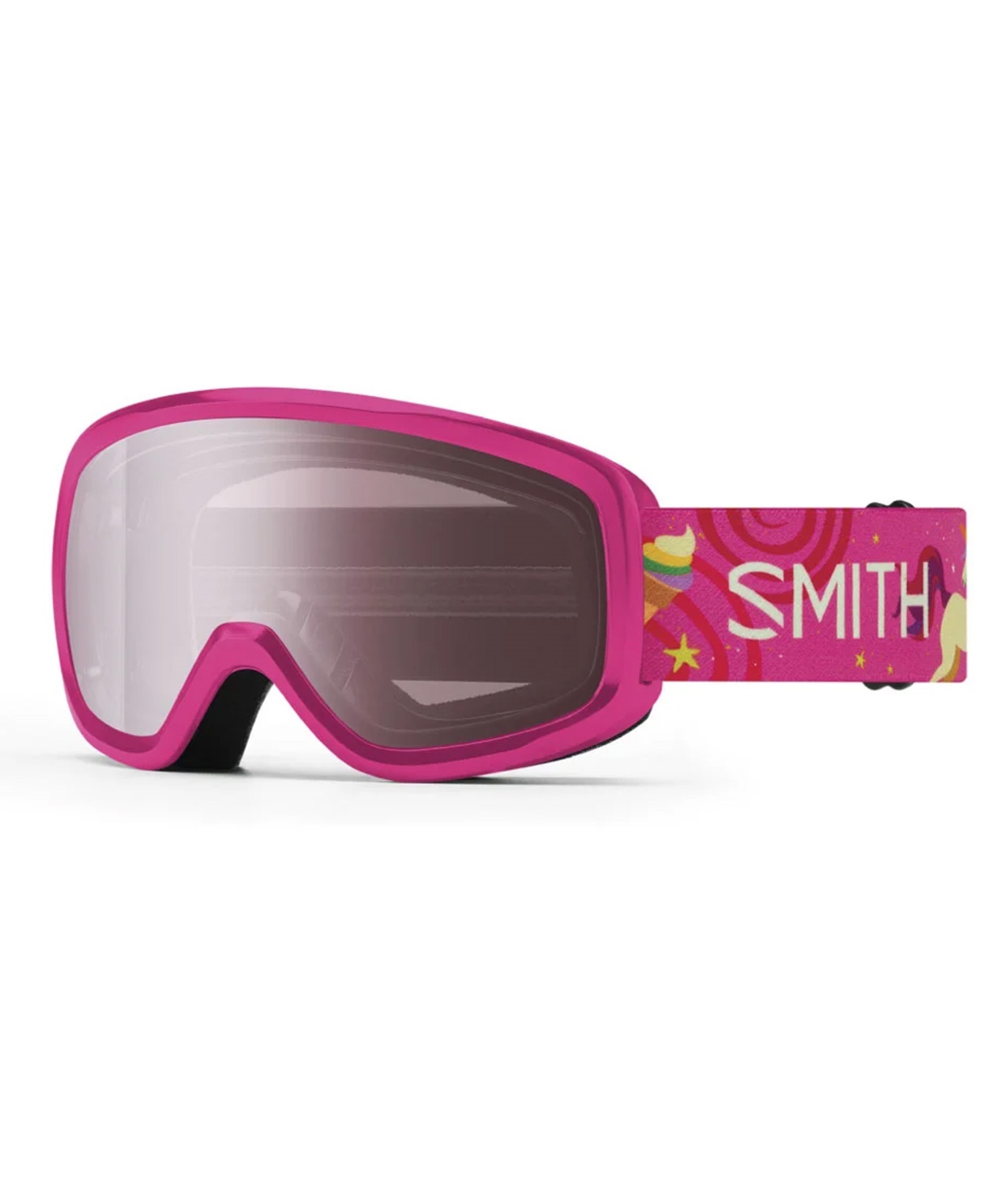 スノーボード ゴーグル キッズ SMITH スミス SNOWDAY ムラサキスポーツ 23-24モデル KX K15(PINKSPACEPONY-F)