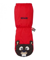 スノーボード グローブ キッズ KOMBI コンビ ANIMAL FAMILY MITT 31096 ムラサキスポーツ 23-24モデル KK L29