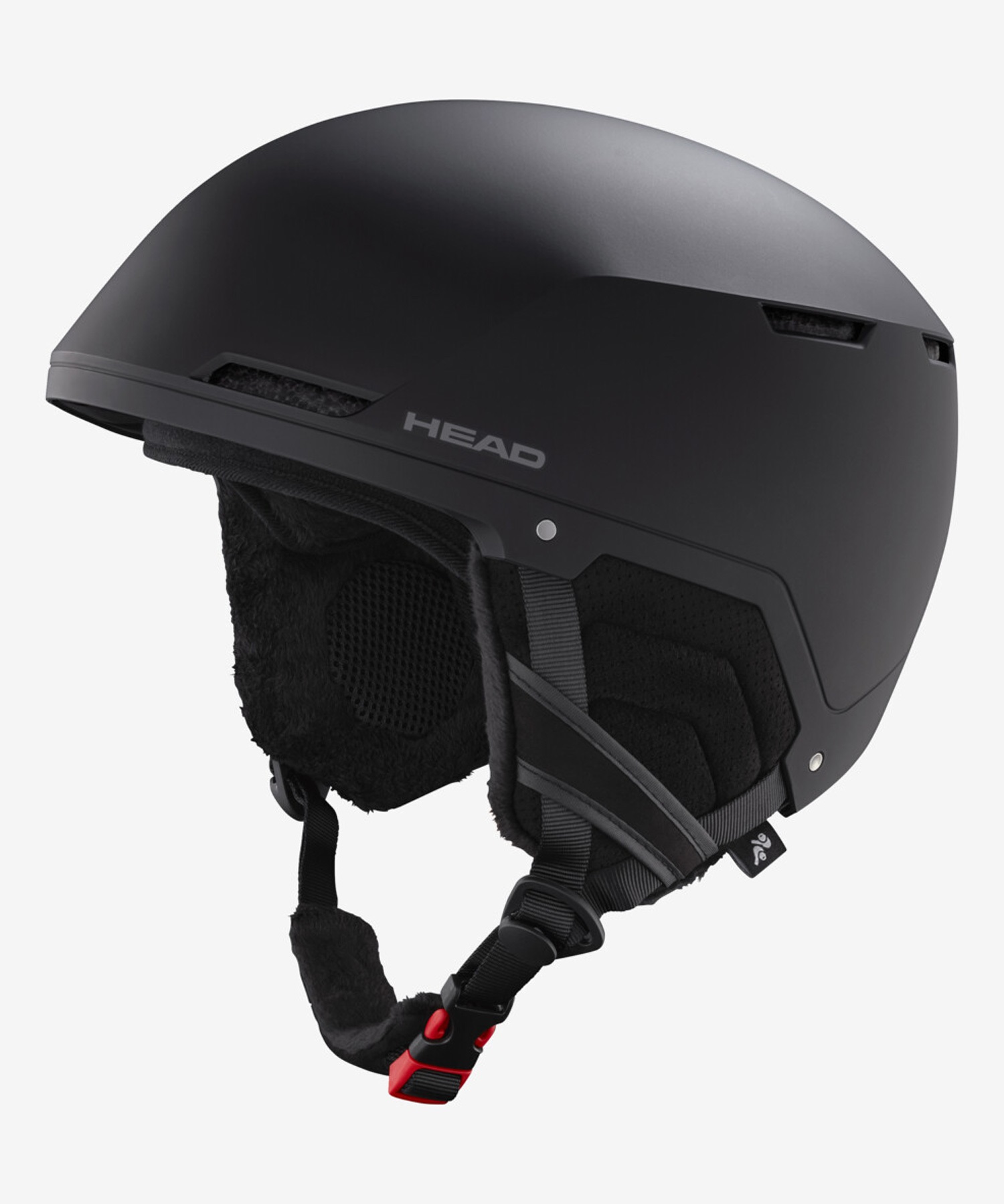 スノーボード用マットブラックヘルメット スノーボード ヘルメット HEAD ヘッド COMPACT EVO 23-35モデル