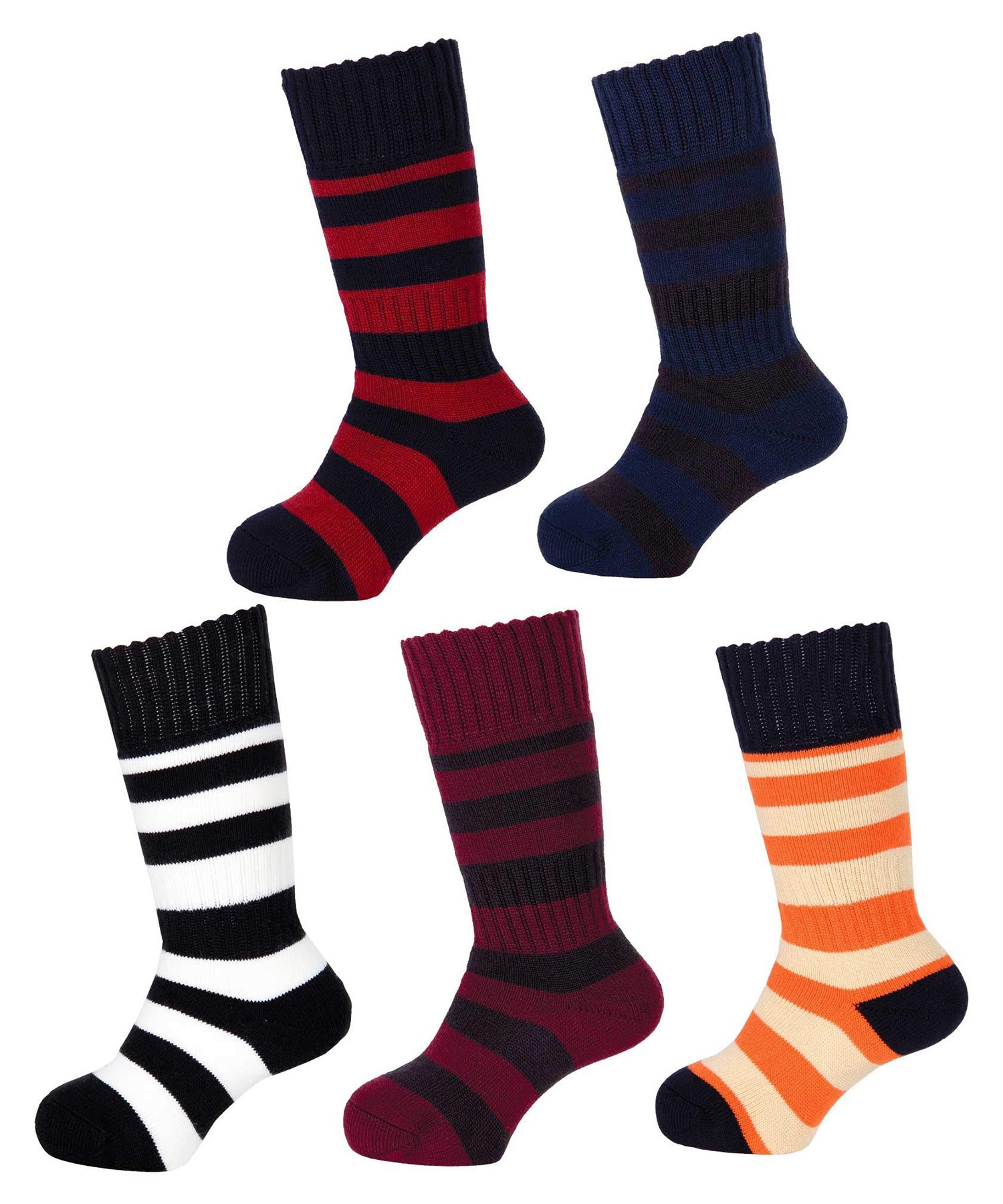 スノーボード ソックス キッズ northpeak ノースピーク 2足組 JUNIOR SOCKS MP-681 ムラサキスポーツ 23-24モデル KX L15(AST-13-15cm)