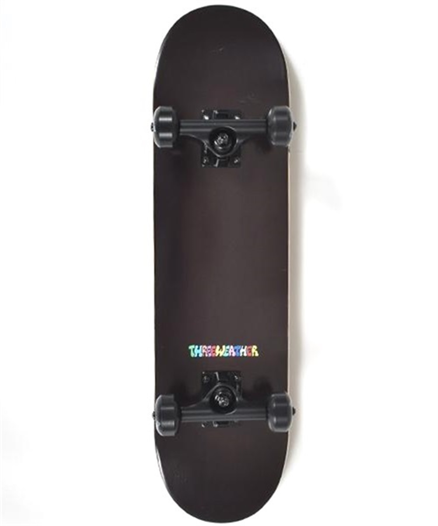 キッズ スケートボード コンプリートセット THREE WEATHER スリーウェザー SBMR2201JJ E31(BK-7.25inch)