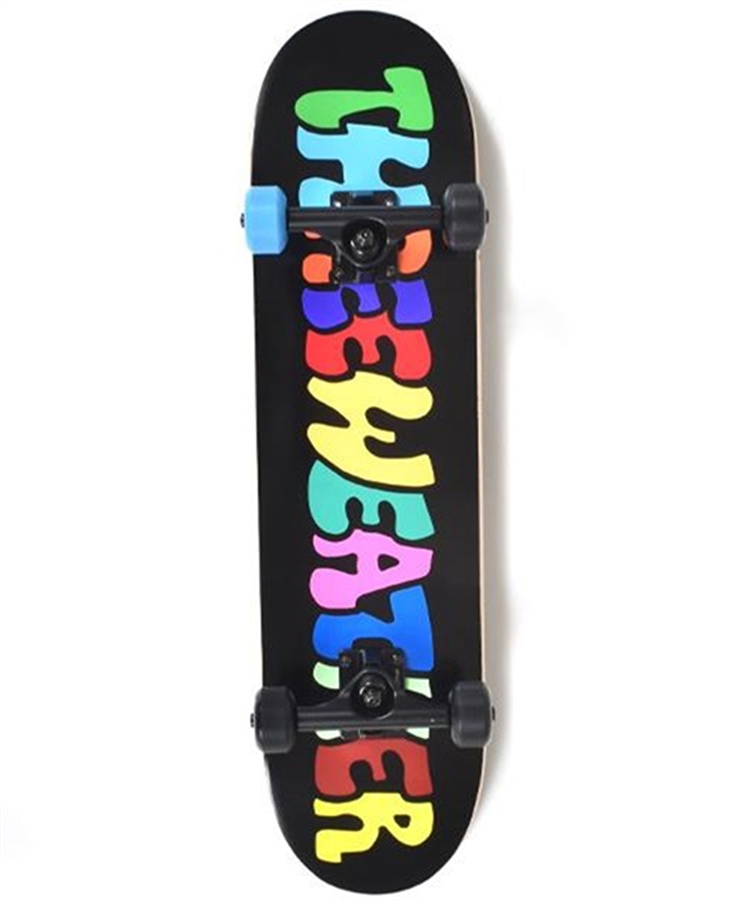 キッズ スケートボード コンプリートセット THREE WEATHER スリーウェザー SBMR2206 JJ E31(BK-7.4inch)