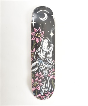 旧モデル キッズ スケートボード デッキ ELEMENT エレメント BC027-101 LATE BLOOMERS WOLF 7.37 KK2 F16