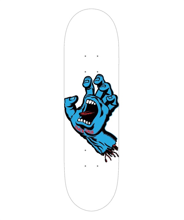 キッズ スケートボード デッキ SANTACRUZ サンタクルーズ 31021743 SC SMU SCREAMNG HAND 7.25inch KK3 I12