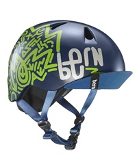 BERN バーン ヘルメット キッズ ジュニア スケートボード BMX 自転車 NINO(NVZIG-XSS)