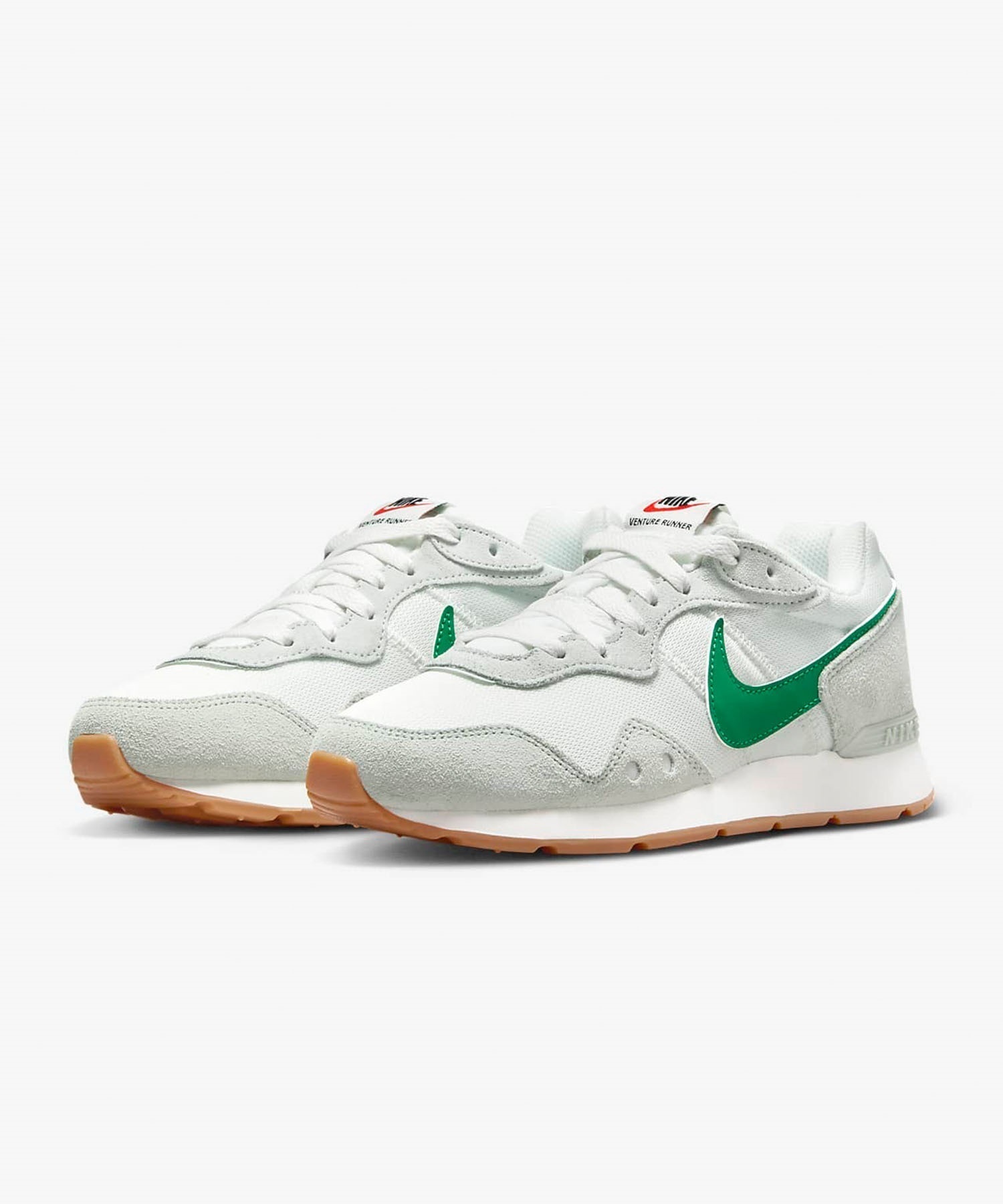 ナイキ NIKE WOMENS VENTURE RUNNER/ウィメンズ ベンチャーランナー ランニング スニーカー レディース CK2948  （ホワイト×グリーン） -靴＆ファッション通販 ロコンド〜自宅で試着、気軽に返品