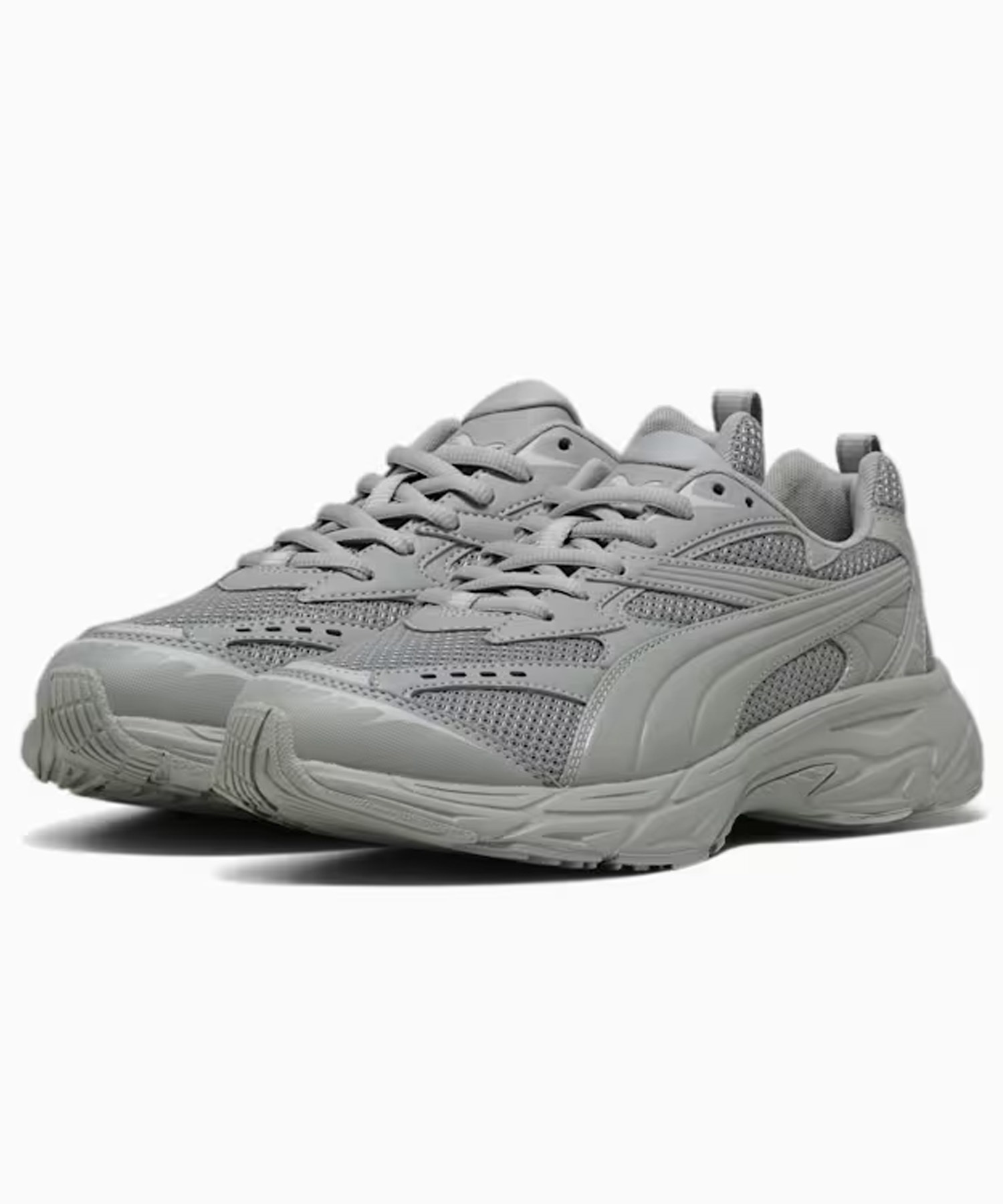 PUMA/プーマ モーフィック ベース レディース シューズ スニーカー グレー 392982 05(05-23.0cm)