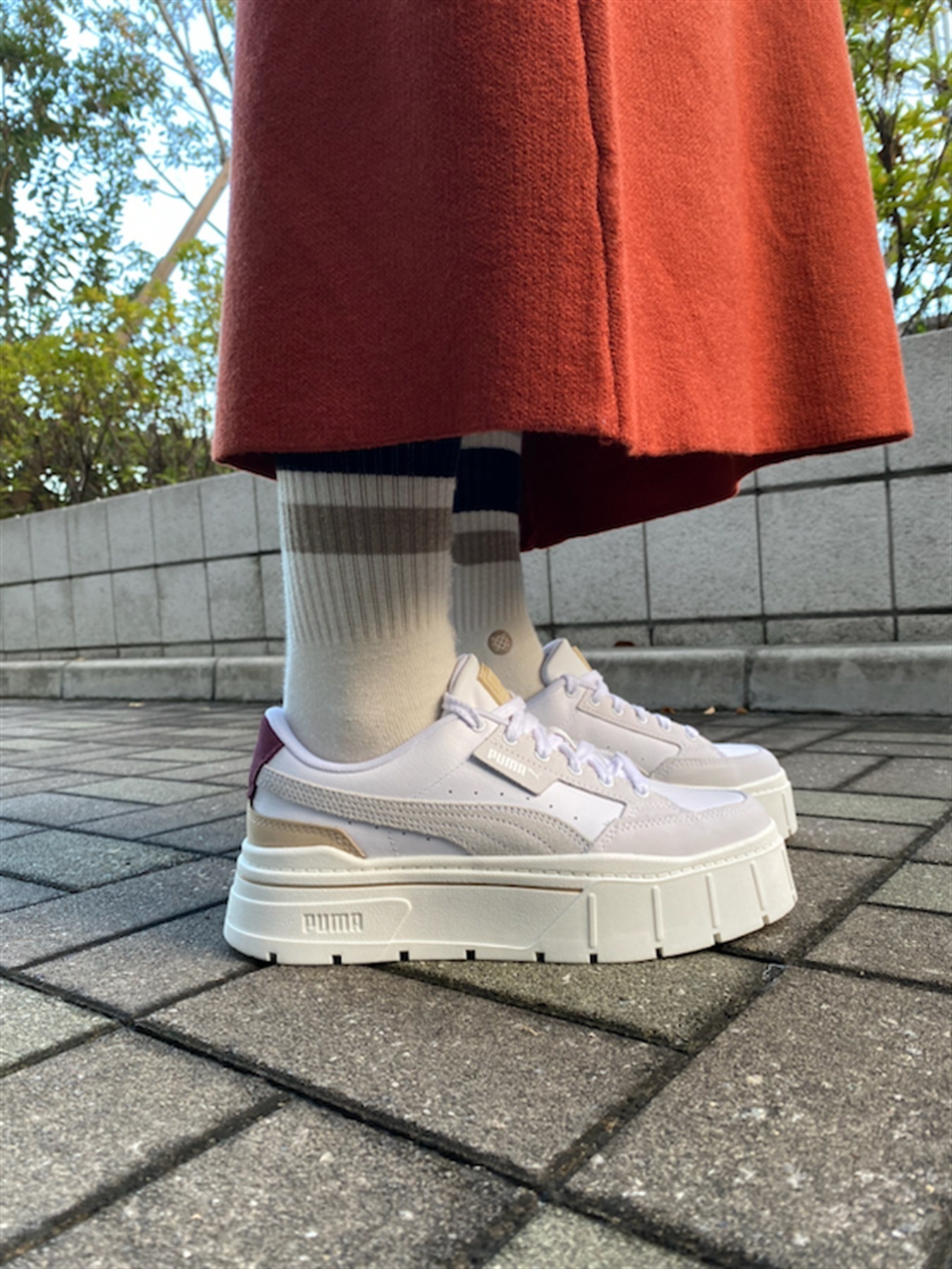 PUMA/プーマ メイズ スタック スニーカー 23.5㎝