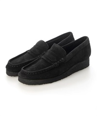 Wallabee. / レディース ワラビー （ブラックスエード） -Clarks