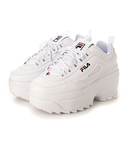 FILA フィラ Disruptor II Wedge ディスラプター2 ウェッジ WFW22044-125 レディース シューズ スニーカー 厚底 KK1 B14(WNR-22.5cm)