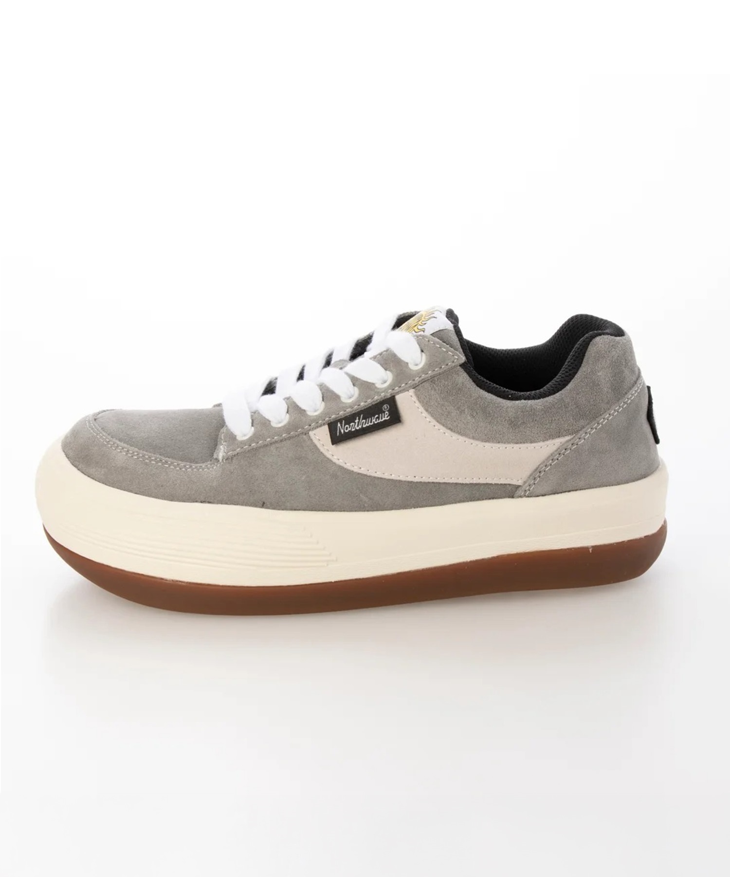 NORTHWAVE/ノースウェーブ ESPRESSO SUEDE NW-001 エスプレッソ 厚底(GY/WT-36E)