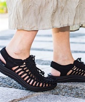 レディース サンダル KEEN キーン UNEEK ユニーク 1014099 ムラサキスポーツ KK1 D27(BKBK-22.5cm)