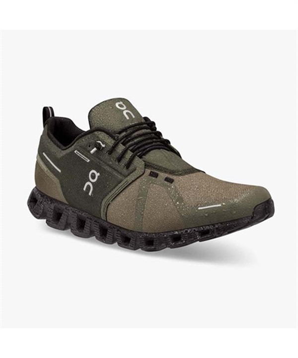 On オン CLOUD 5 WATERPROOF クラウド 5 ウォータープルーフ M59W メンズ シューズ スニーカー 防水 JJ1 C1(OliveBlack-26.0cm)