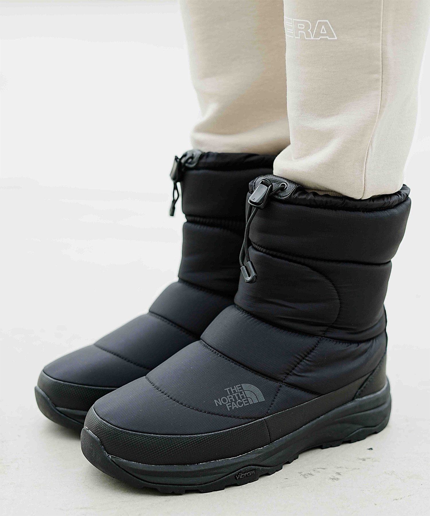 THE NORTH FACE/ザ・ノース・フェイス Nuptse Bootie WP VII ヌプシ ブーティー ウォータープルーフ 7 メンズ ブーツ 防水 防寒 軽量 NF52272 BK(BK-23.0cm)