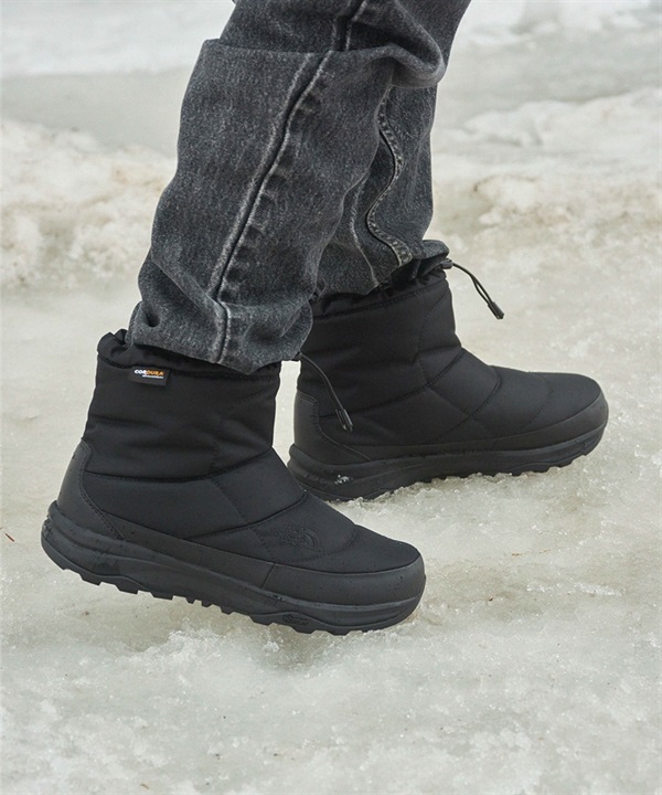 ノースフェイス×アークティックグリップ THE NORTH FACE  NUPTSE BOOTIE WP ARCTIC GRIP メンズ レディース ブーツ 防滑 防寒 防水 NF52370