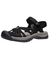 KEEN キーン ROSE SANDAL ローズ サンダル ウィメンズ アウトドアシューズ スポーツサンダル レディース 1008783(BKNGY-22.5cm)