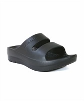 TELIC テリック W-STRAP ユニセックス #サンダル 靴 リカバリーサンダル IX1 D6(Black-S)