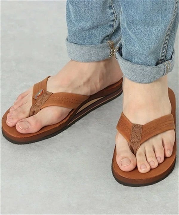 RAINBOW SANDALS レインボーサンダルズ クラシックレザー ダブルミッドソール 302ALTS-CL メンズ シューズ サンダル ビーチサンダル KK1 E16