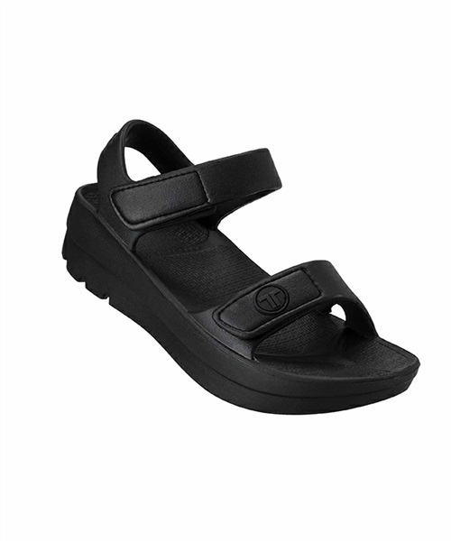 TELIC テリック ANKLE-STRAP 958954 レディース シューズ #サンダル 靴 リカバリーサンダル KX1 C9(Black-S)