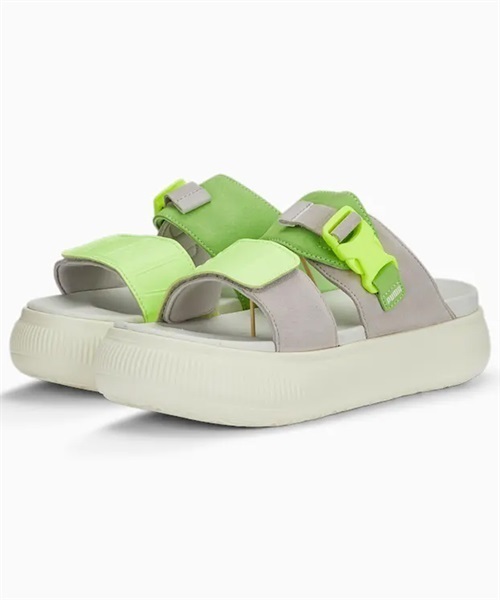 PUMA プーマ SUEDE MAYU SANDAL WNS スウェード マユ 383380 レディース シューズ サンダル KX1 E2(YEBL-23.0cm)