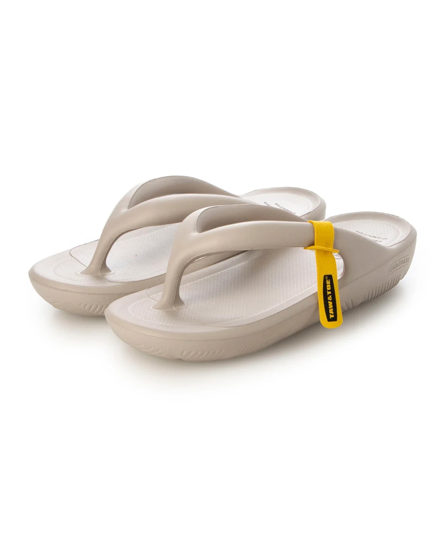 TAW&TOE トーアンドトー Zerovity Flipflop OG ゼロビティ フリップフロップ オージー レディース リカバリーサンダル MUSINSA ムシンサ Z-FF-WGAJ(WAGR-22.0cm)