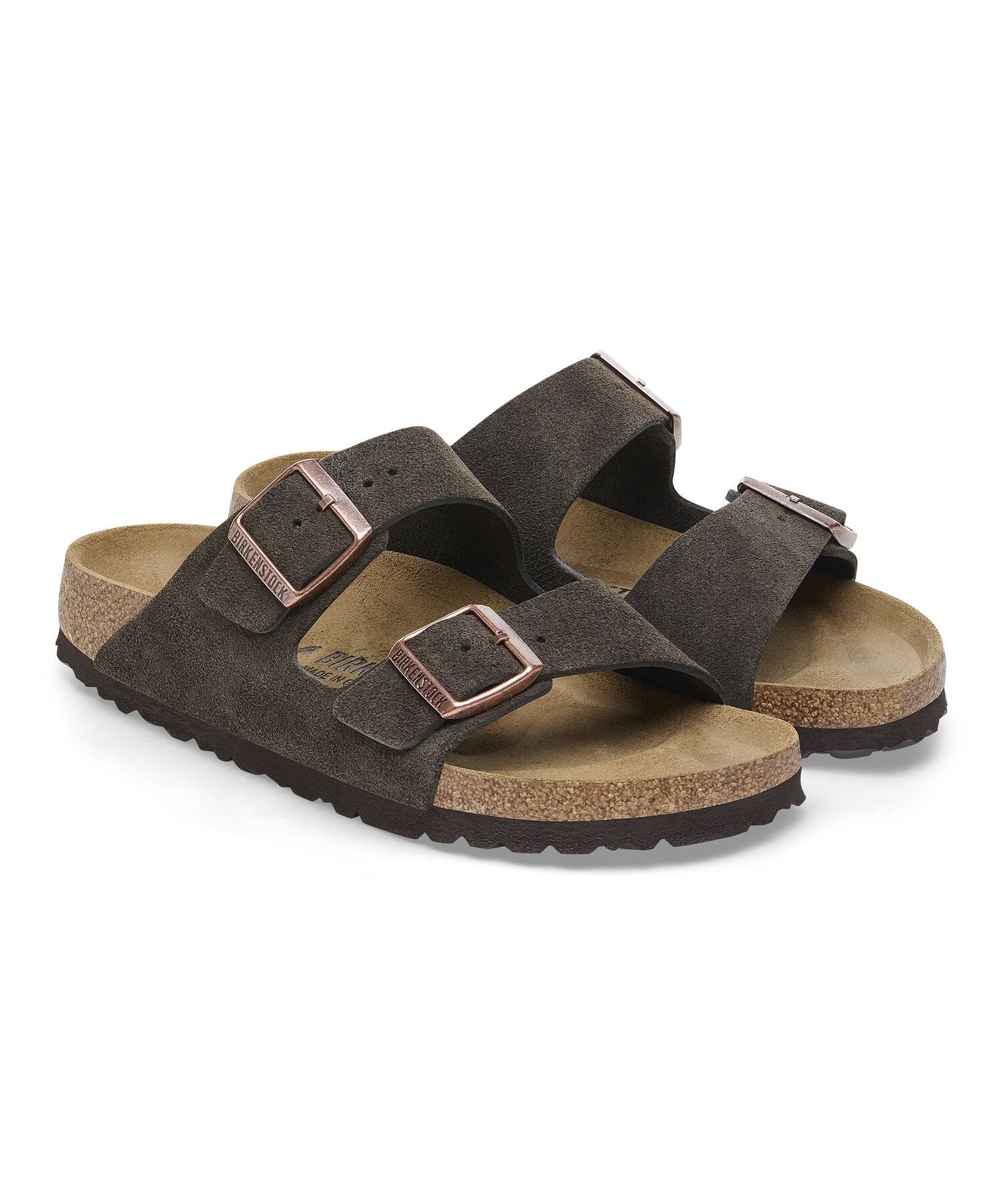 BIRKENSTOCK ビルケンシュトック Arizona LEVE アリゾナ レディース サンダル 細身シルエット幅 1027083(MOCHA-36E)