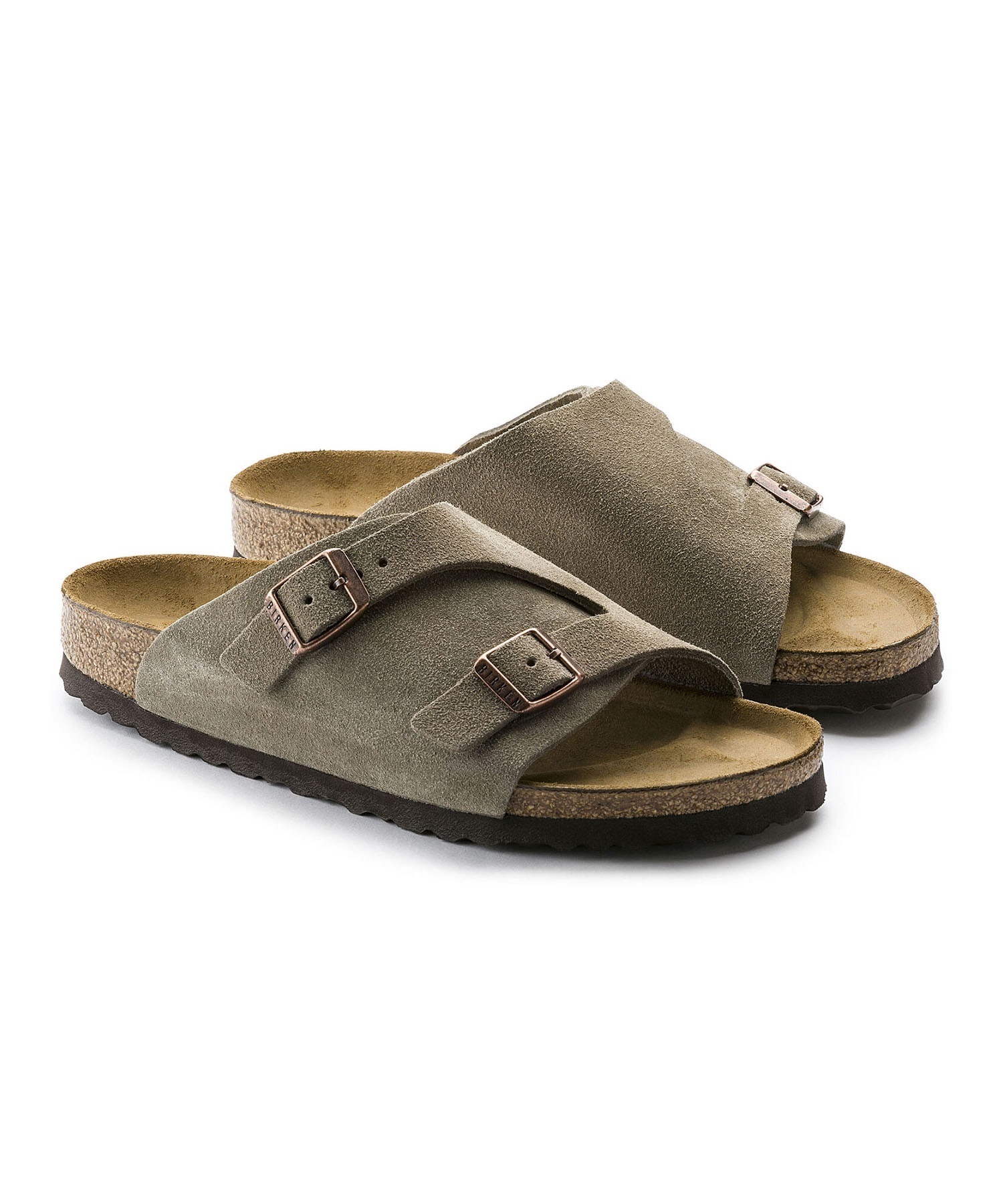 BIRKENSTOCK ビルケンシュトック メンズ Zurich Suede チューリッヒ メンズ サンダル コルク レギュラー幅 50461(TAUPE-39E)