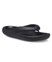 CROCS クロックス MELLOW RECOVERY FLIP メロウ リカバリー フリップ メンズ レディース シューズ サンダル 軽量 リカバリー コンフォート 208437-001 Black