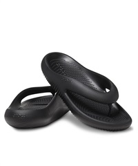 CROCS クロックス MELLOW RECOVERY FLIP メロウ リカバリー フリップ メンズ レディース シューズ サンダル 軽量 リカバリー コンフォート 208437-001 Black