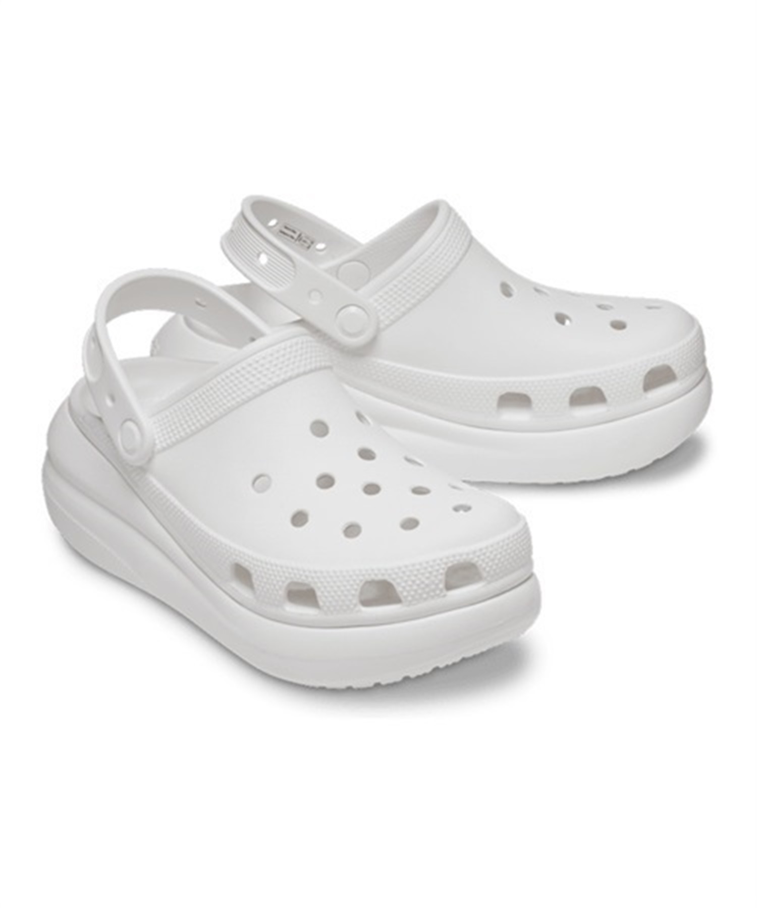 crocs クロックス CRUSH CLOG クラッシュ クロッグ 207521-100 レディース シューズ サンダル KK3 D3(WT-22.0cm)