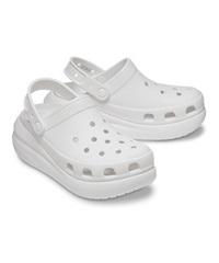 crocs クロックス CRUSH CLOG クラッシュ クロッグ 207521-100 レディース シューズ サンダル KK3 D3