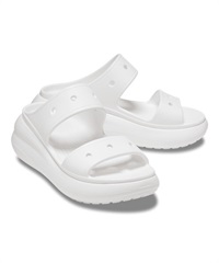 crocs クロックス CRUSH SANDAL クラッシュ サンダル 207670-100 レディース シューズ サンダル KK1 D3