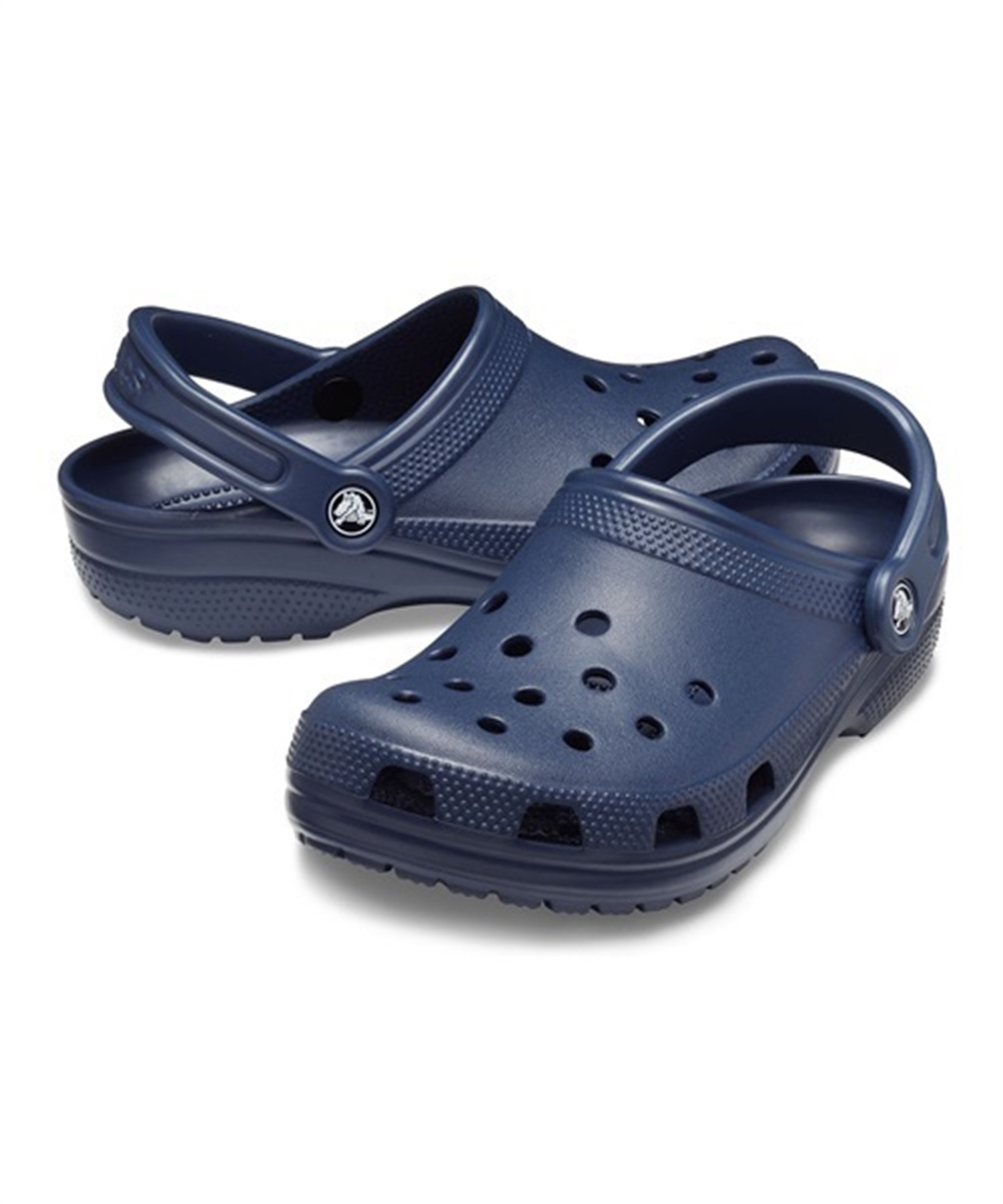 crocs クロックス CLASSIC CLOG クラシック クロッグ 10001-410 シューズ サンダル KK1 D3(NV-23.0cm)