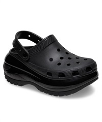 CROCS クロックス MEGA CRUSH CLOG メガ クラッシュ クロッグ メンズ レディース シューズ 厚底 サンダル スニーカー ストリート 207988-001 Black