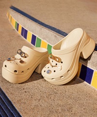 CROCS クロックス SIREN CLOG サイレン クロッグ レディース シューズ 厚底 サンダル ミュール 208547-2Y2 Bone