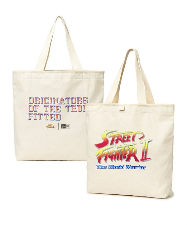 NEW ERA ニューエラ "STREET FIGHTER II ストリートファイターII" Originators of the True Fitted トートバッグ 22L 14122149