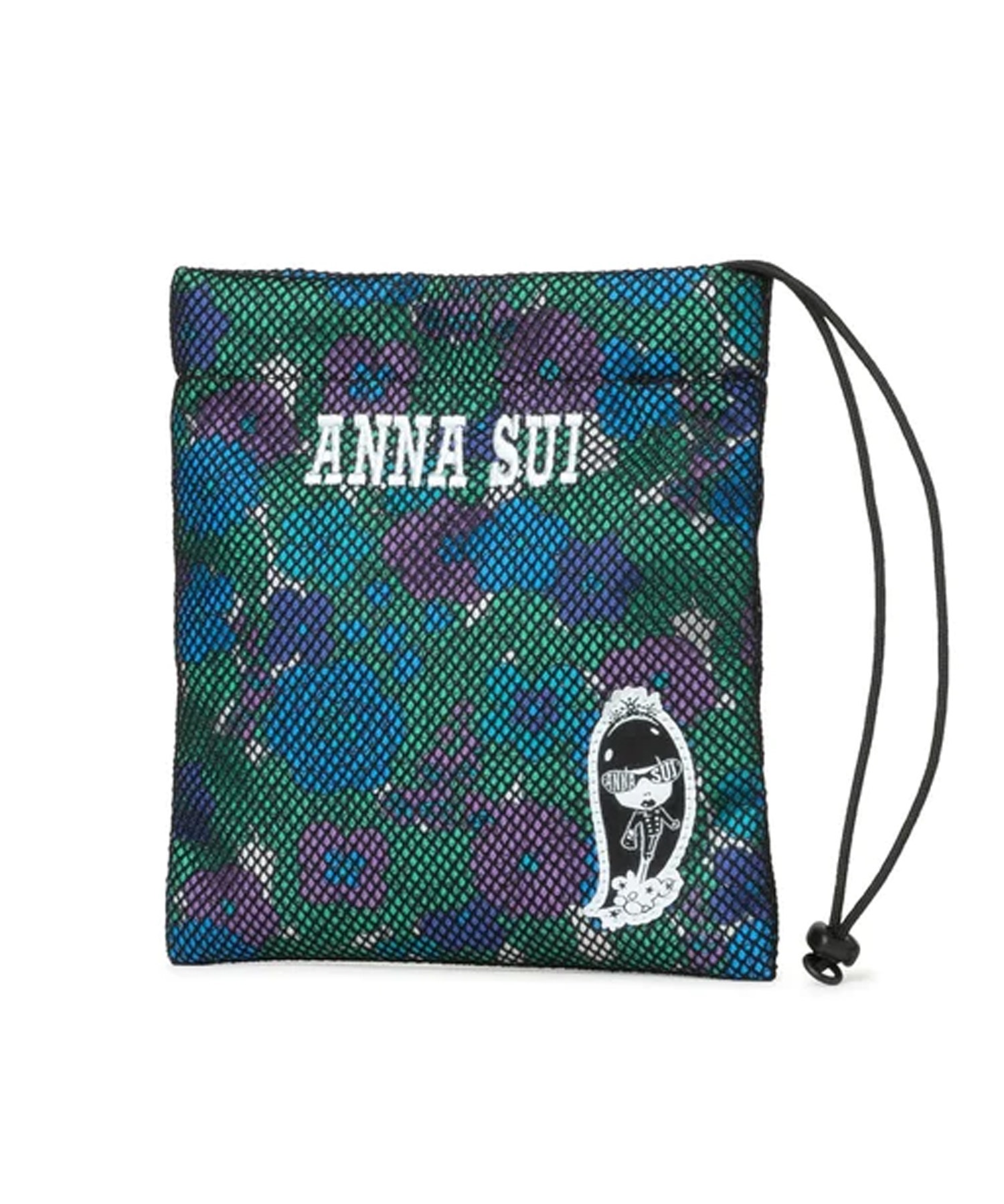 NEW ERA/フラット ネックポーチ 0.5L ANNA SUI アナ スイ グリーン 14122141(GRN-ONESIZE)