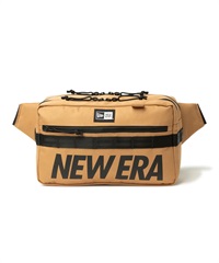 NEW ERA/ニューエラ スクエア ウエストバッグ 7L プリントロゴ ライトブロンズ 13772341