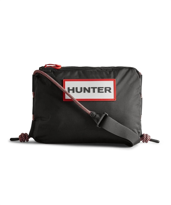 HUNTER/ハンター トラベル リップストップ リサイクル ナイロン サコッシュ ショルダーバッグ 6.82L 耐水 UBC1515NRS