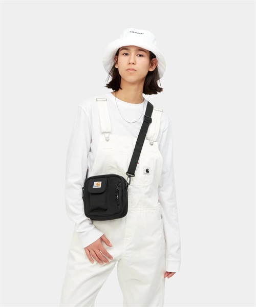 Carhartt WIP カーハートダブリューアイピー ESSENTIALS BAG SMALL エッセンシャルズバッグスモール I031470 ショルダーバッグ KK1 D29(BKBK-ONESIZE)