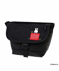 Manhattan Portage/マンハッタンポーテージ Nylon Messenger Bag Flap Zipper Pocket miffy MP1603FZP500CDMIFFY(BLACK-FREE)