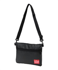 Manhattan Portage/マンハッタンポーテージ MATTE VINYL HARLEM MP1084MVL ショルダーバック(BLACK-ONESIZE)