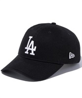 NEW ERA/ニューエラ キャップ 9TWENTY クロスストラップ ウォッシュドコットン ロサンゼルス・ドジャース 11434009(BLK-OSFA)