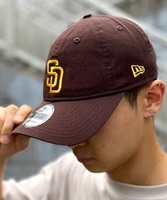 NEW ERA/ニューエラ キャップ 9TWENTY クロスストラップ ウォッシュドコットン サンディエゴ・パドレス 13109090(GAME-F)